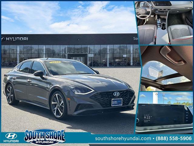 used 2022 Hyundai Sonata car, priced at $22,857