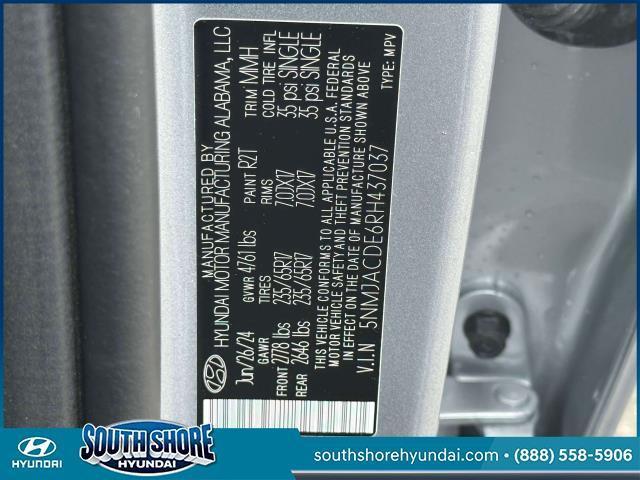 used 2024 Hyundai Tucson car, priced at $24,904