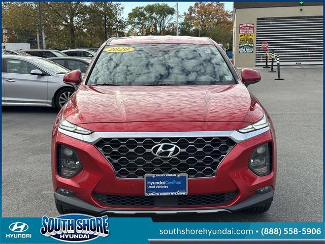 used 2020 Hyundai Santa Fe car, priced at $18,698