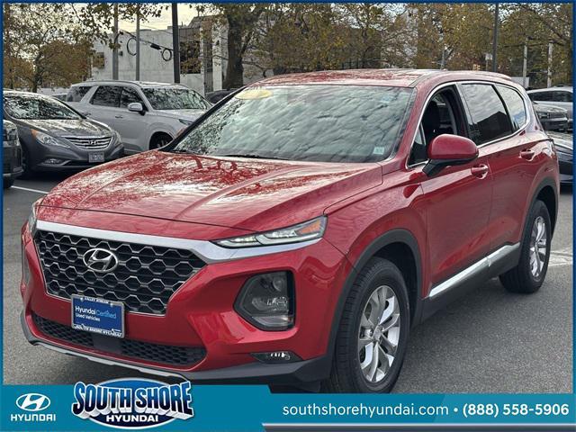 used 2020 Hyundai Santa Fe car, priced at $18,698