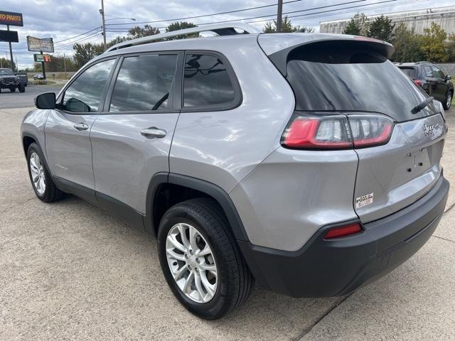 used 2021 Jeep Cherokee car, priced at $16,904