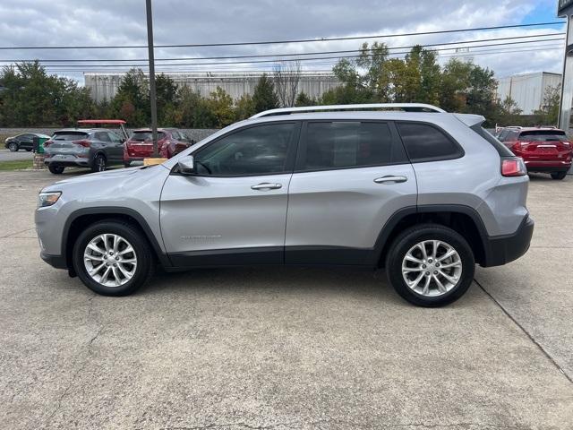 used 2021 Jeep Cherokee car, priced at $16,904