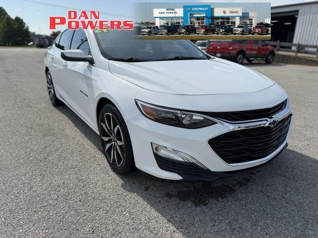 used 2021 Chevrolet Malibu car, priced at $15,078