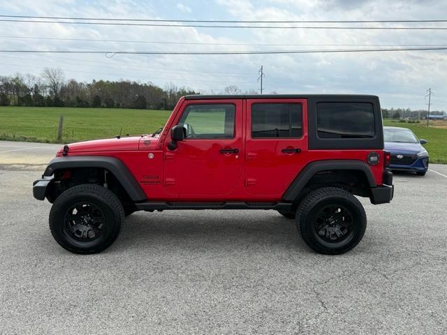 used 2015 Jeep Wrangler Unlimited car, priced at $15,916