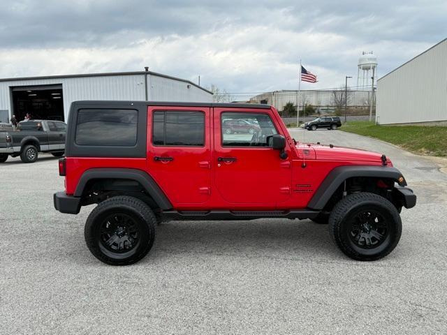 used 2015 Jeep Wrangler Unlimited car, priced at $15,916