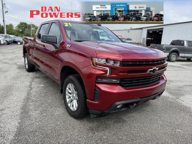 used 2021 Chevrolet Silverado 1500 car, priced at $36,990