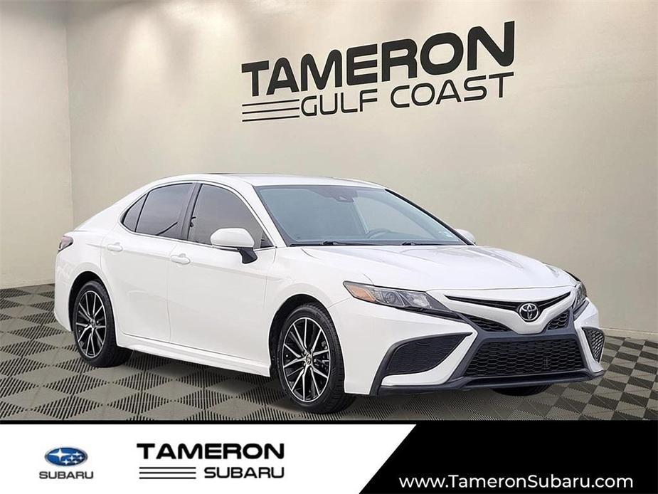 used 2021 Toyota Camry car, priced at $22,345