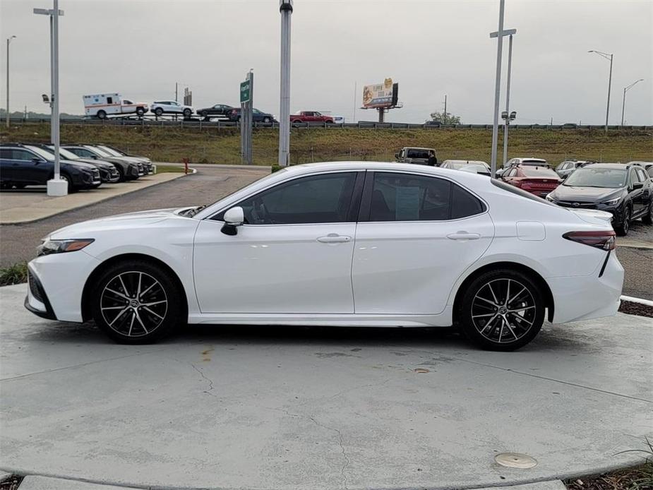 used 2021 Toyota Camry car, priced at $22,345