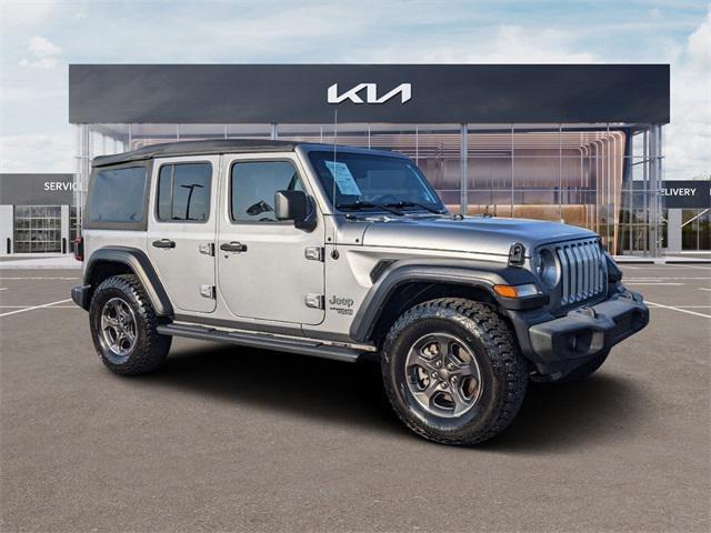 used 2019 Jeep Wrangler Unlimited car, priced at $27,888