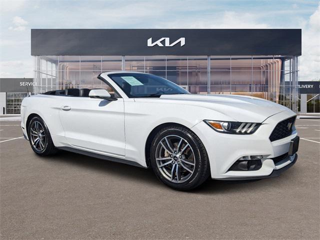 used 2017 Ford Mustang car, priced at $18,398