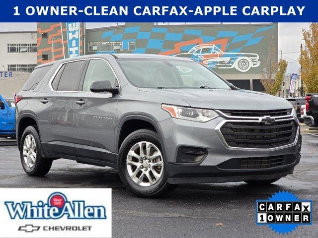 used 2020 Chevrolet Traverse car, priced at $16,300