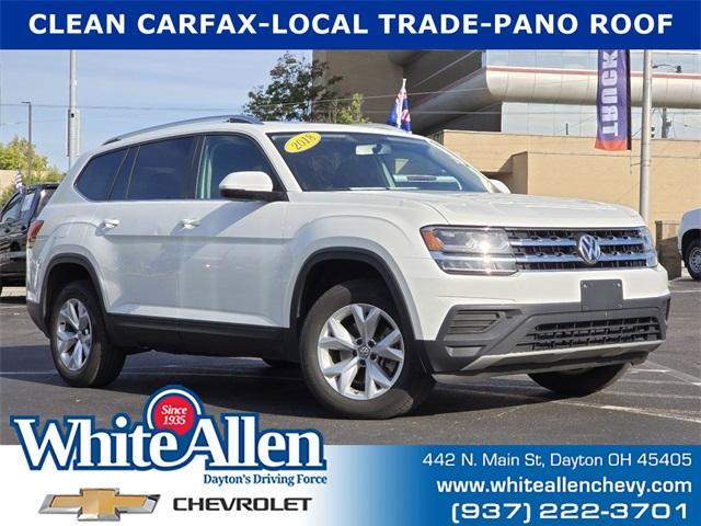 used 2018 Volkswagen Atlas car, priced at $15,200