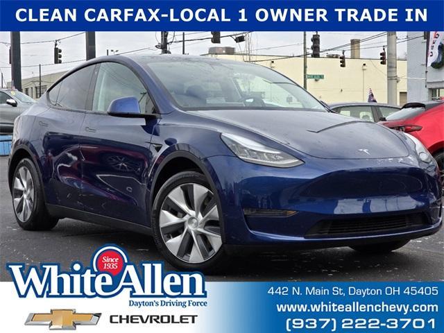 used 2020 Tesla Model Y car, priced at $28,300