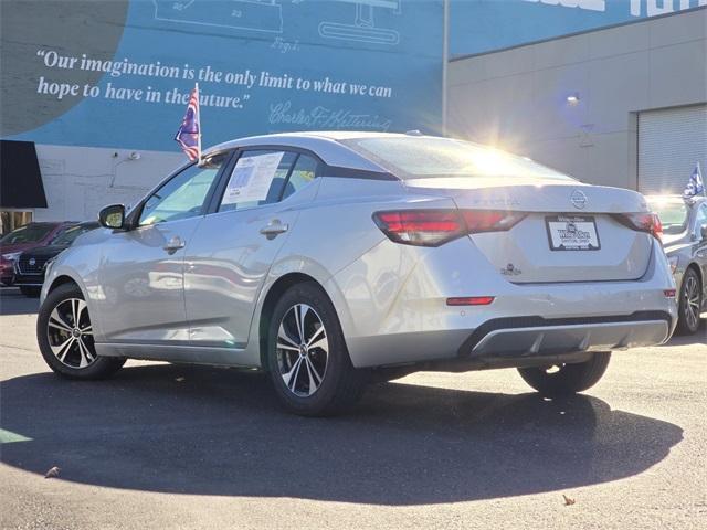 used 2021 Nissan Sentra car, priced at $15,400