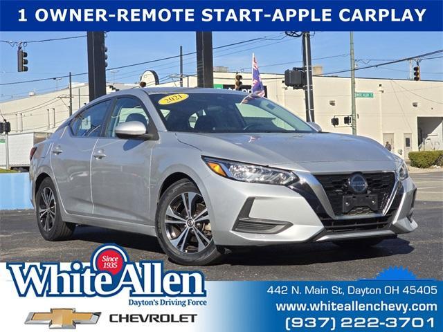 used 2021 Nissan Sentra car, priced at $15,400