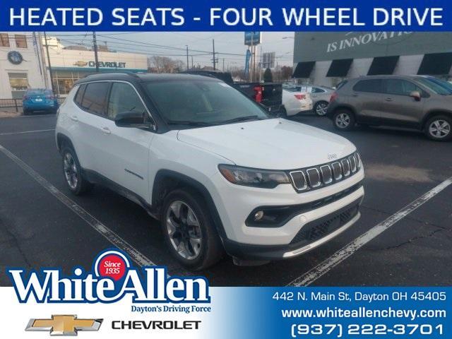 used 2022 Jeep Compass car, priced at $21,000