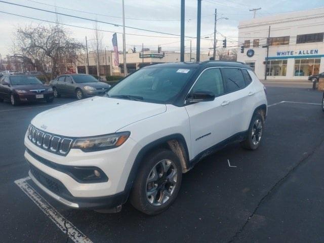 used 2022 Jeep Compass car, priced at $21,000