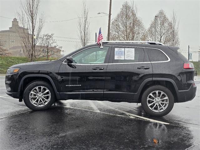 used 2021 Jeep Cherokee car, priced at $20,000