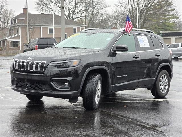 used 2021 Jeep Cherokee car, priced at $20,000