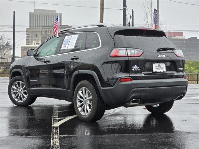 used 2021 Jeep Cherokee car, priced at $20,000