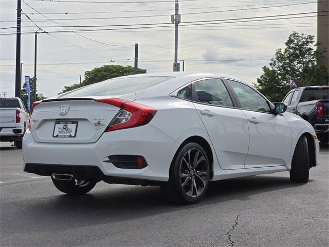 used 2021 Honda Civic car, priced at $19,900