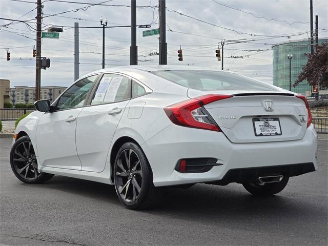 used 2021 Honda Civic car, priced at $19,900