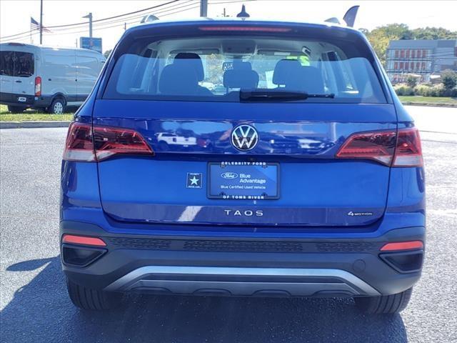 used 2022 Volkswagen Taos car, priced at $18,800