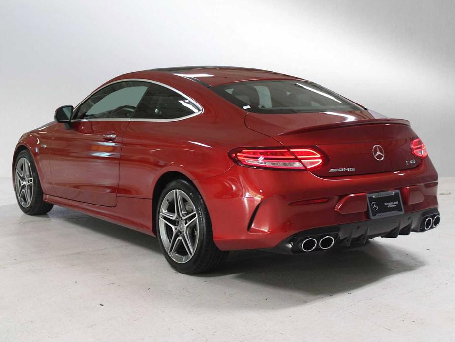 used 2021 Mercedes-Benz AMG C 43 car, priced at $45,895