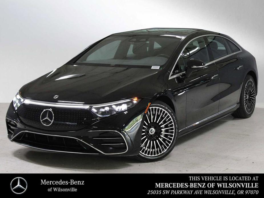 used 2022 Mercedes-Benz EQS 580 car, priced at $54,801