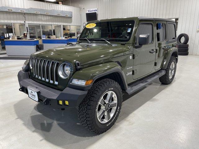 used 2021 Jeep Wrangler Unlimited car, priced at $30,951