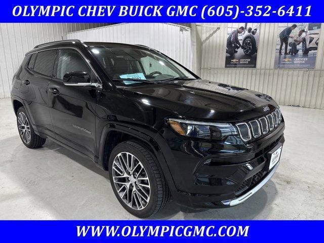 used 2022 Jeep Compass car, priced at $24,706