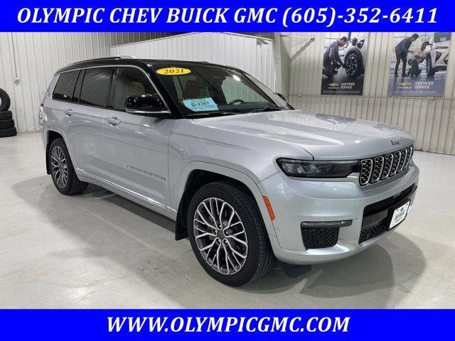 used 2021 Jeep Grand Cherokee L car, priced at $39,463