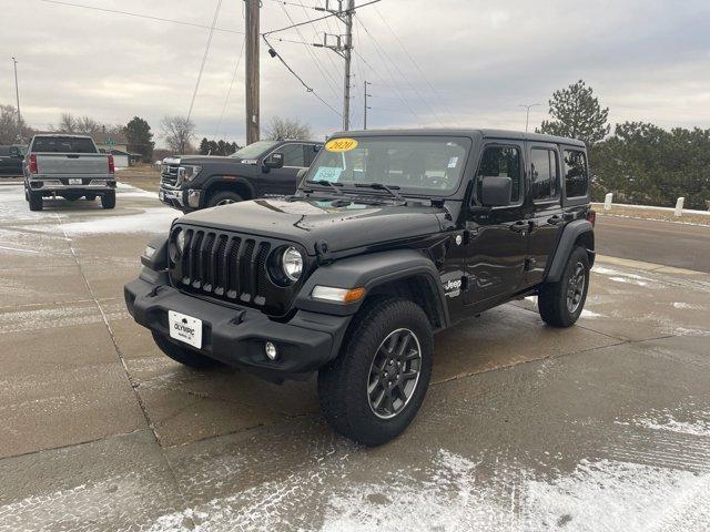 used 2020 Jeep Wrangler Unlimited car, priced at $27,825