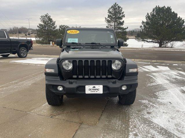 used 2020 Jeep Wrangler Unlimited car, priced at $27,825