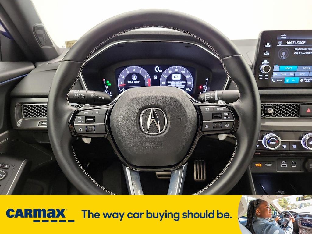 used 2023 Acura Integra car, priced at $33,998