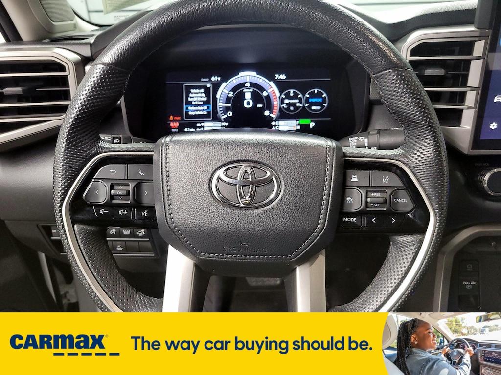 used 2024 Toyota Tundra Hybrid car, priced at $54,998