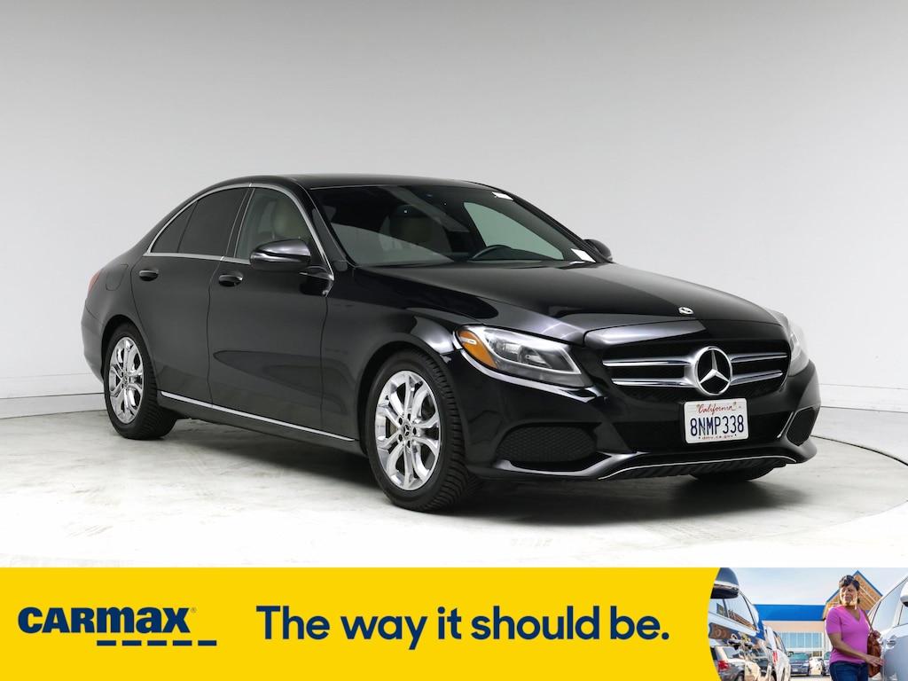 used 2018 Mercedes-Benz C-Class car, priced at $18,998
