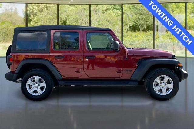 used 2021 Jeep Wrangler Unlimited car, priced at $31,500