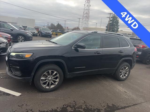 used 2019 Jeep Cherokee car, priced at $15,500