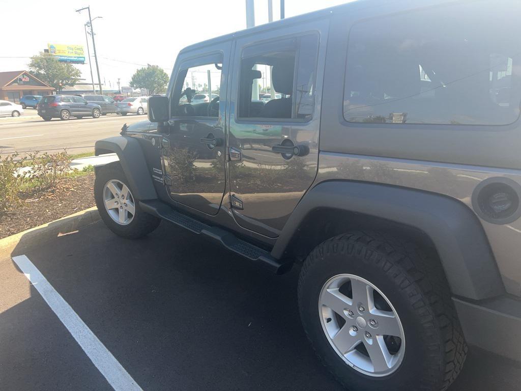 used 2016 Jeep Wrangler Unlimited car, priced at $18,100