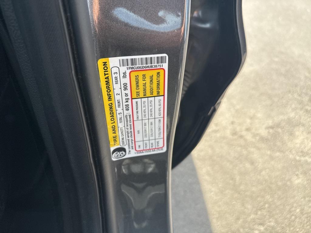 used 2017 Ford Escape car, priced at $8,700