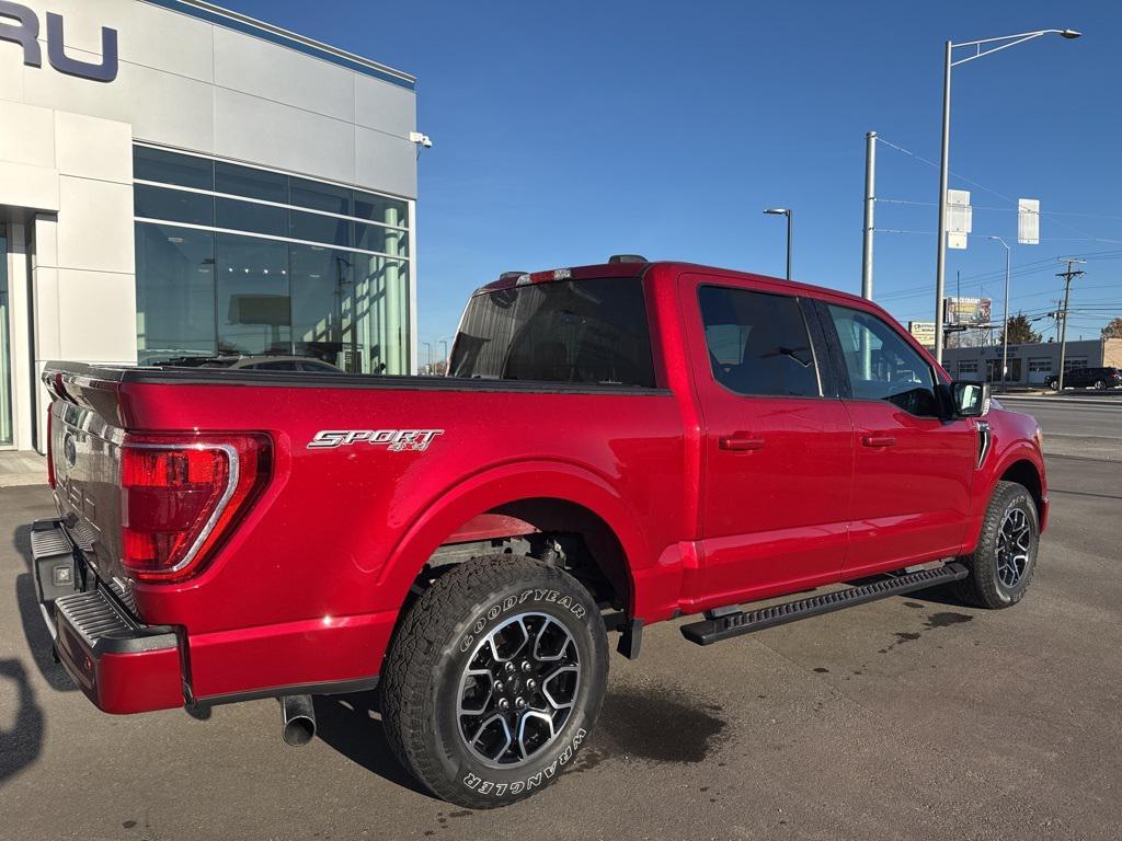 used 2021 Ford F-150 car, priced at $35,500