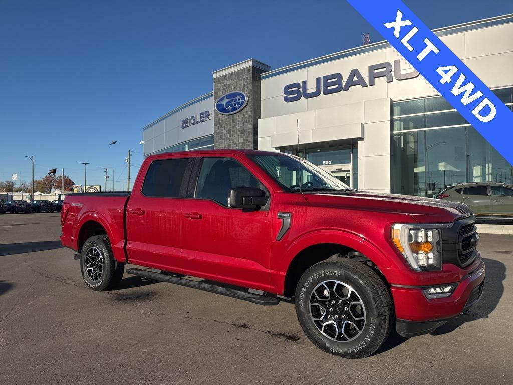used 2021 Ford F-150 car, priced at $35,500