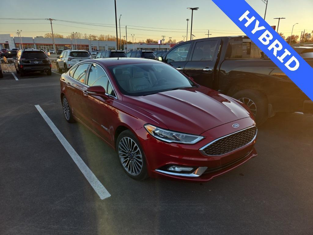 used 2017 Ford Fusion Hybrid car, priced at $13,900