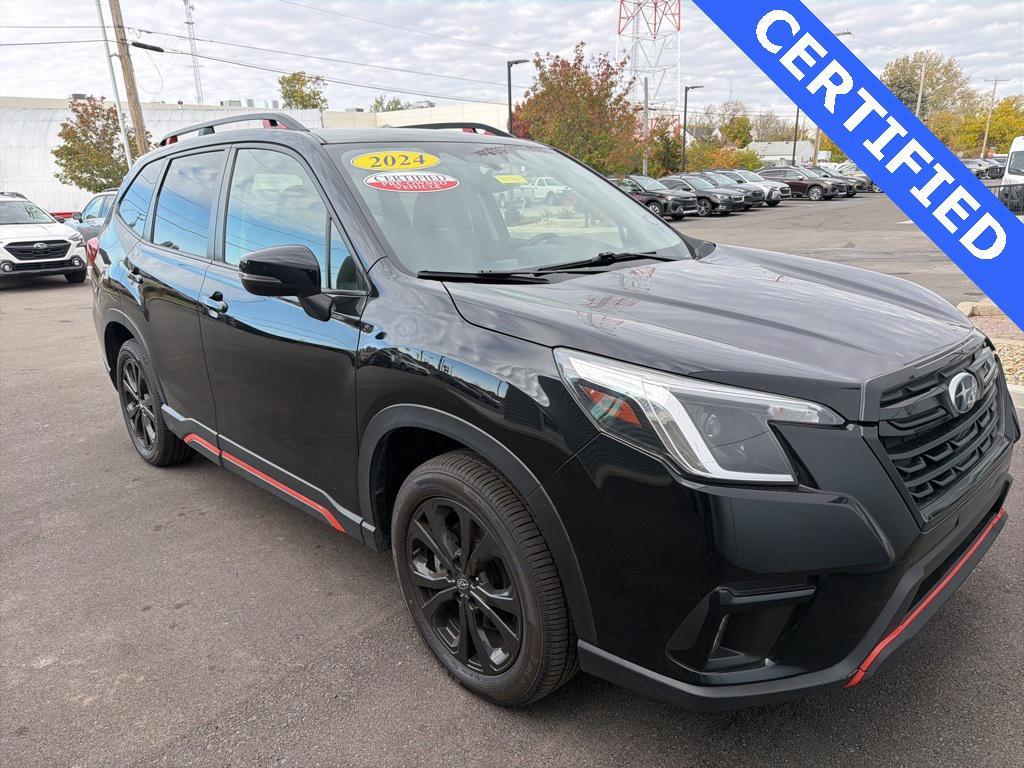 used 2024 Subaru Forester car, priced at $28,100