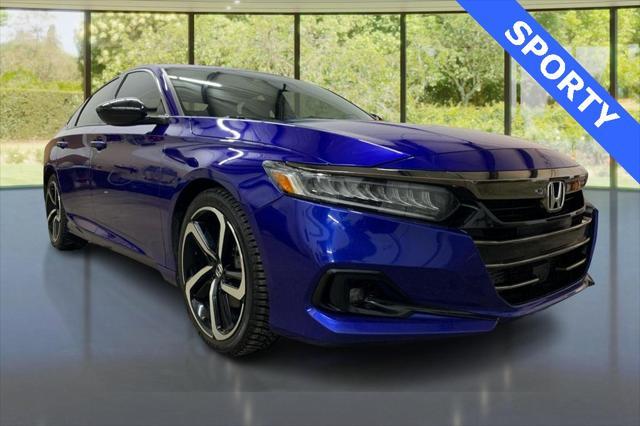 used 2021 Honda Accord car, priced at $23,400