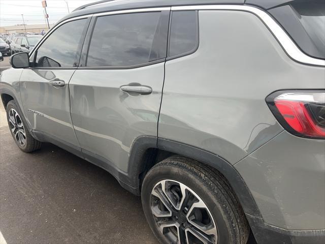 used 2022 Jeep Compass car, priced at $21,400