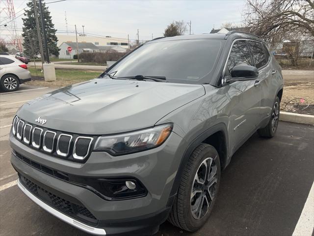 used 2022 Jeep Compass car, priced at $21,400