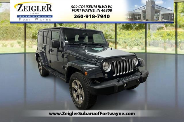 used 2017 Jeep Wrangler Unlimited car, priced at $25,800