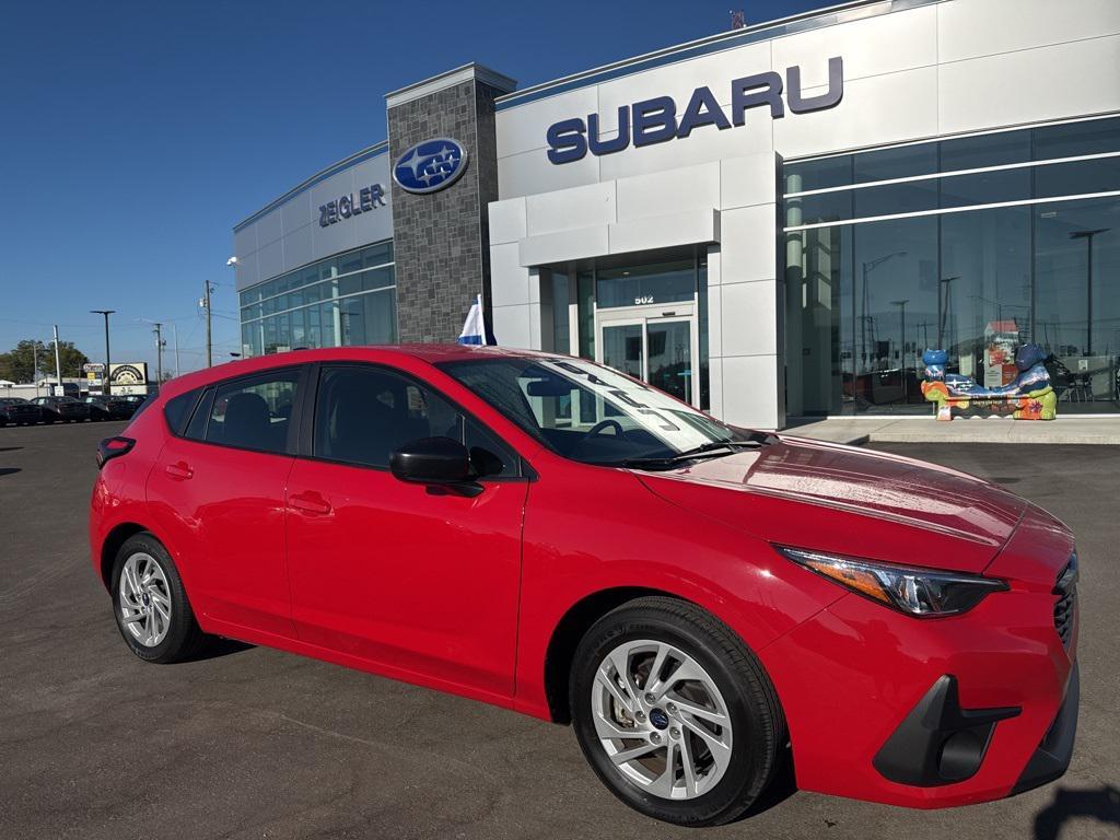 used 2024 Subaru Impreza car, priced at $22,100